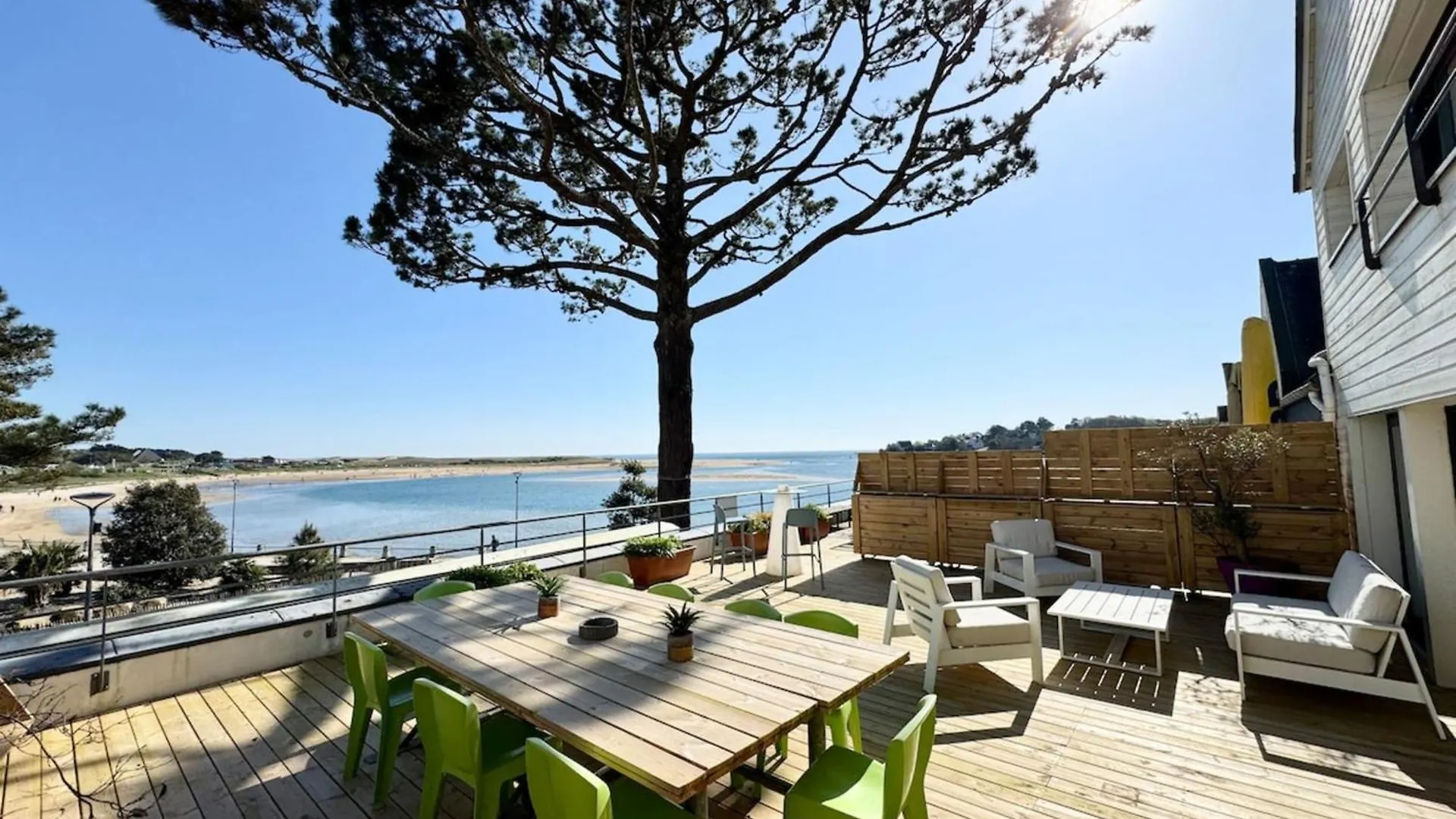 Luxury ! Villa - Vue Mer 180 - Terrasse Face Ocean Guidel Apartamento